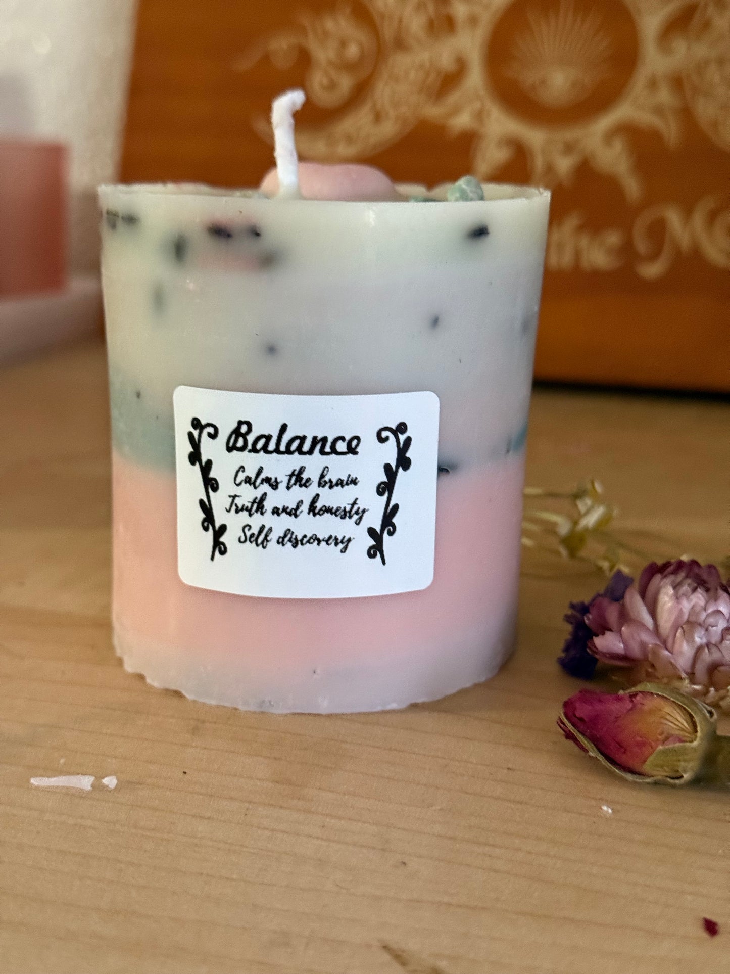 8.5oz pillar candle