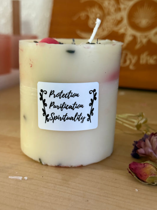 8.5oz pillar candle